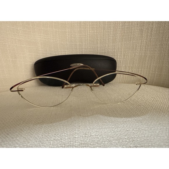 Silhouette Accessories - Silhouette Eyeglasses, Frames Only, 7799  40 6073,‎ ..-..-140, Titanium, Austria